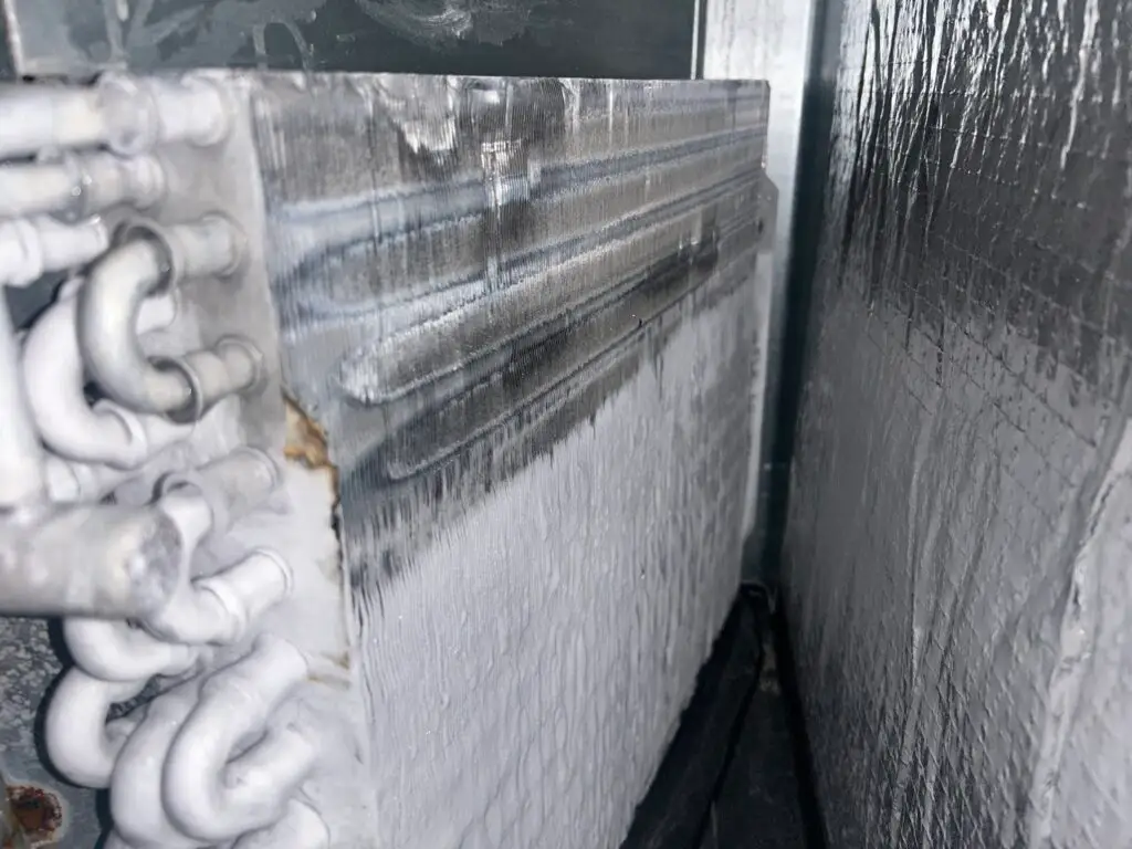 AC freezing up