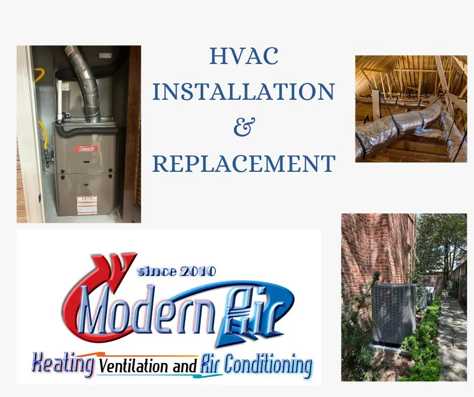 Modern Air HVAC installation and replacement