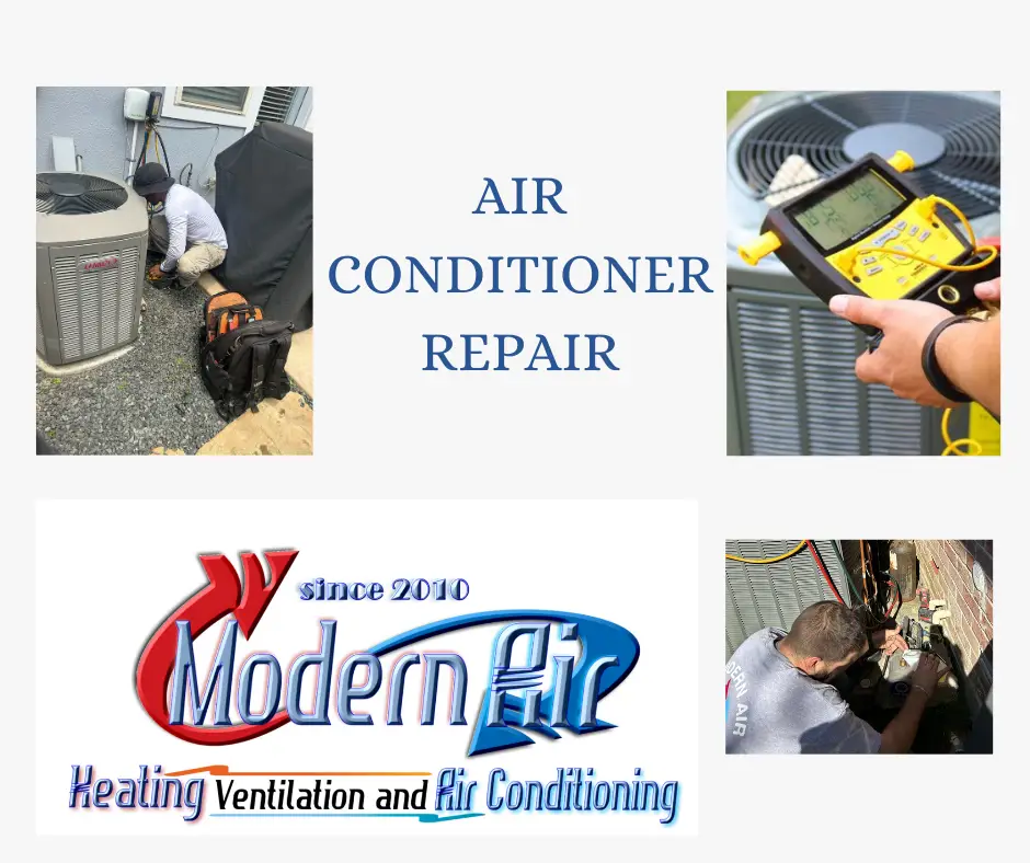 AC repair pictures with logo for AC Repair in Houston